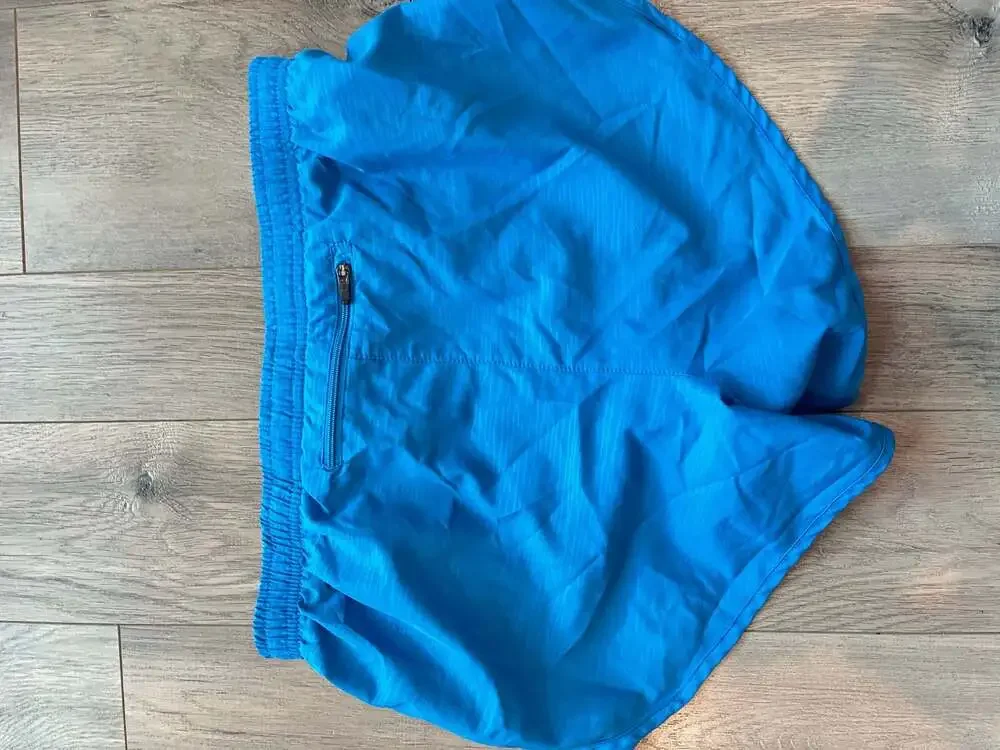 Nike Women's Dri-FIT Running Shorts, Size Small, Blue